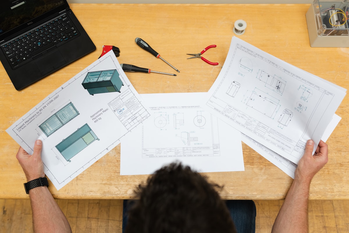 Technical drawings and prototype documentation